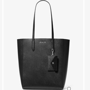 Vincent Large‎ (NWT) Saffiano Leather Tote Bag With Card Case